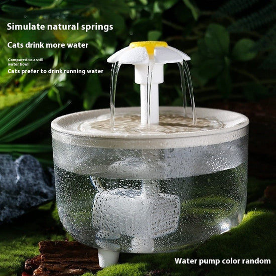 Cat Water Fountain with Automatic Circulation Constant Temperature