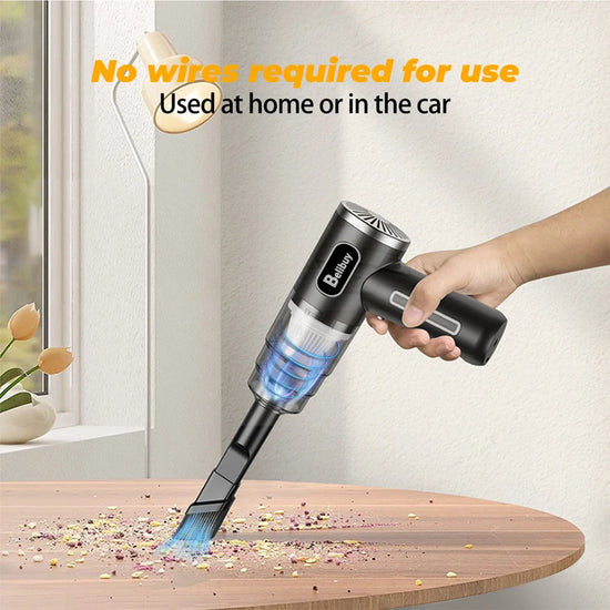 Portable powerful handheld vacuum cleaner