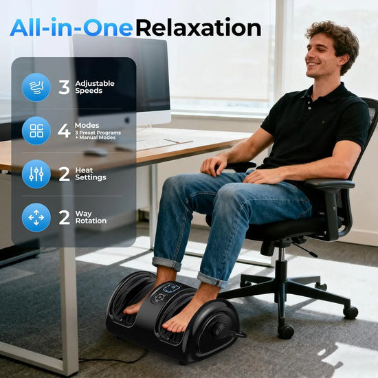 Shiatsu Foot and Calf Relaxation Massager
