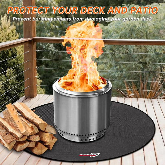 4-Layer 48" Round Fire Pit Mat