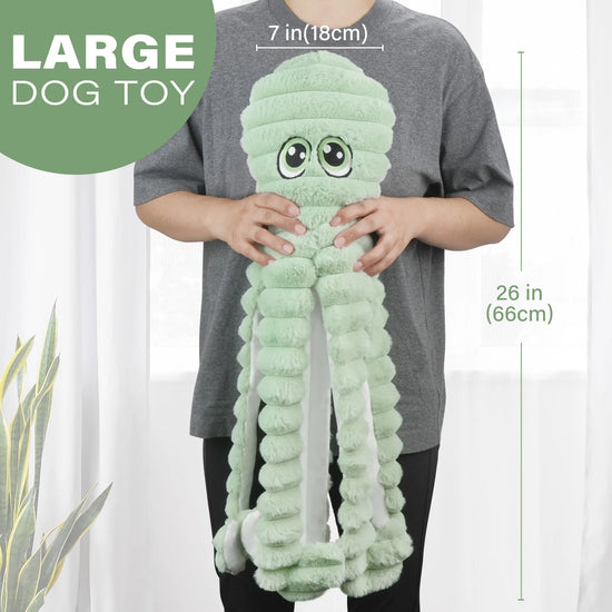 Squeaky Octopus Chew Toy
