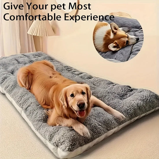 Large Plush Dog Bed Sofa