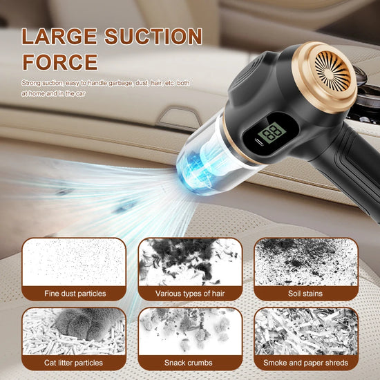 Cordless Handheld Powerful Cleaner for Home Appliances