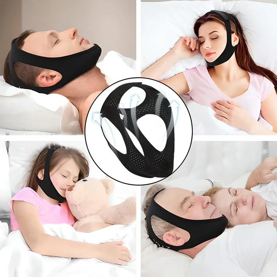 Adjustable Snore Reduction Belt Anti Snoring Chin Strap