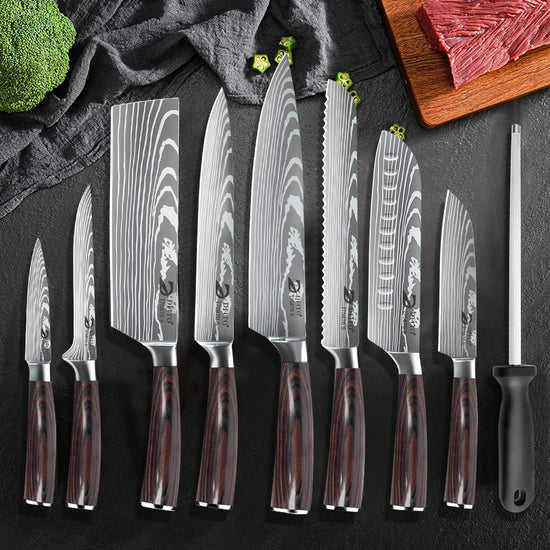 Ultra Sharp Stainless steel Kitchen Knife Set