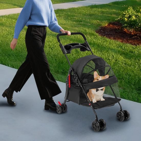 Foldable Lightweight Pet Stroller