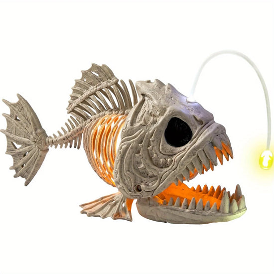 Halloween Skeleton Lantern Fish