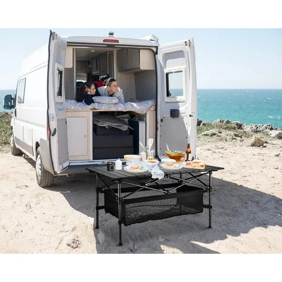 Roll-up Ultra Compact Portable Lightweight Table