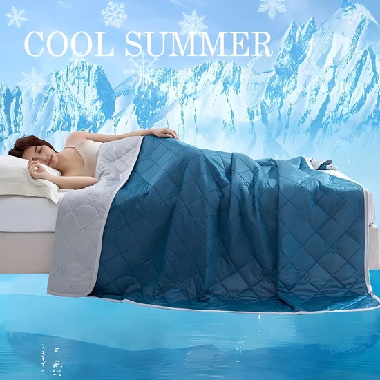 Large Dual-Sided Soft & Lightweight Cooling Blanket
