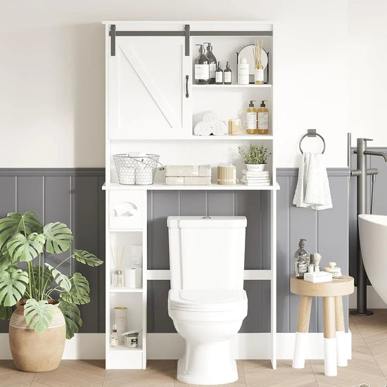 Bathroom Storage Cabinet-Above Toilet Organizer