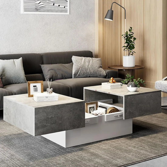Large Center Storage Nesting Table