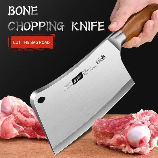 Hand Forged Heavy Duty Bone Meat Butcher Cleaver