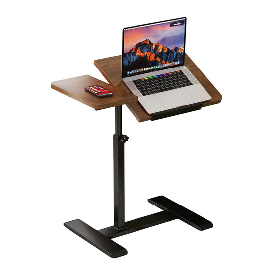 Rolling Bedside Table Laptop Desk