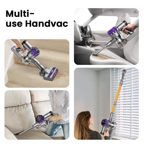 Cordless Vacuum Cleaner with Touchscreen