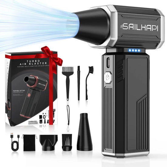 Cordless Electric Air Duster with 300000RPM Brushless Motor