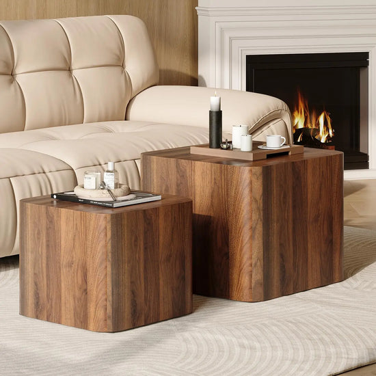 Modern Nesting Coffee Table Set
