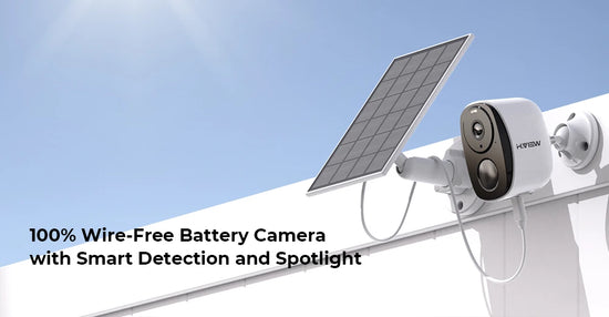 Outdoor 3MP WiFi Security Camera with Spotlight Siren