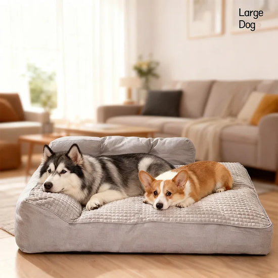 Large Dog Bed Sofa with Non-Slip Bottom