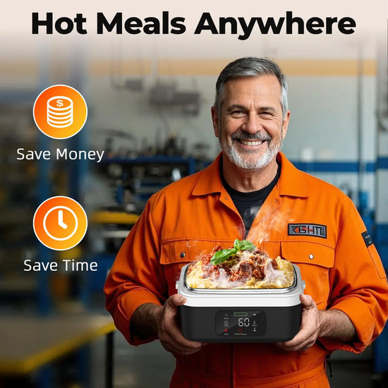 Wireless Electric Heating Insulated Stainless Steel Lunch Box