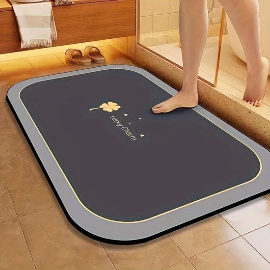 Diatomite Super Absorbent Non-slip Bath Mat