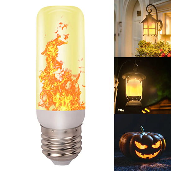E27E26 LED Flickering Flame Light Bulb
