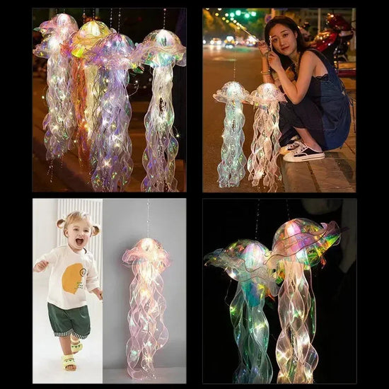 Portable Jellyfish Hanging Night Light