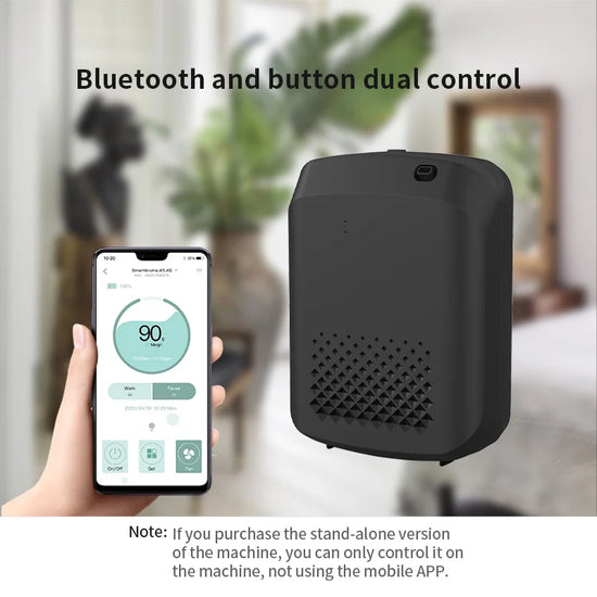 Aromatic Oasis 400ML Essential Oil Diffuser Freshener with Bluetooth Control
