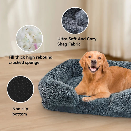 Thickened orthopedic pet bed