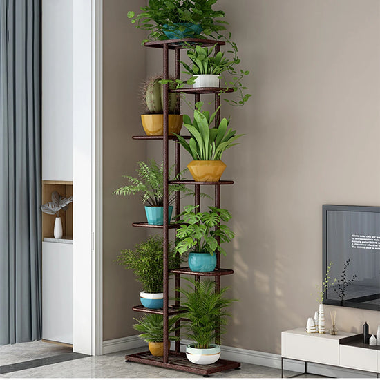 7 Tier Metal Garden Plant Stand